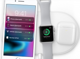 Apple анонсировала AirPower - беспроводную зарядку для iPhone Х, 8/8 Plus, Apple Watch и AirPods