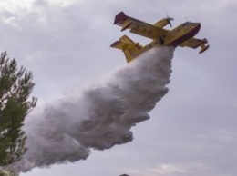 Масштабный лесной пожар в Канаде