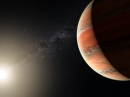 В атмосфере "горячего Юпитера" обнаружен титан