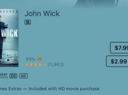 Apple начала добавлять фильмы 4K HDR в iTunes