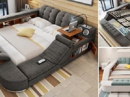 Утро доброе: Создана многофункциональная кровать, в которой хочется провести целый день