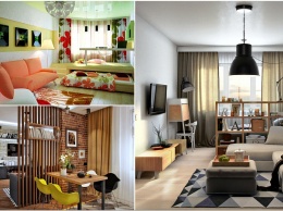 17 гениальных идей стильного и функционального обустройства небольшой однокомнатной квартиры