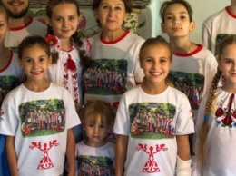 Воспитанники образцового театра народной песни «Берегиня» из Доброполья посетили Славянский музей