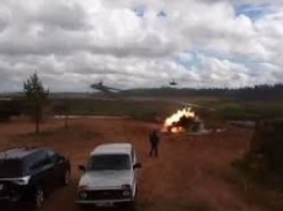 На учениях «Запад-2017» вертолет попал ракетами по зрителям