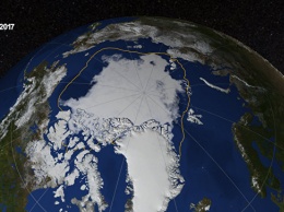 НАСА: сокращение льдов Арктики летом достигло рекордных значений