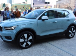 Новейший Volvo XC40 представили в Италии