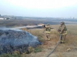 В Донецкой области ликвидировали пожар на территории склада боеприпасов ВСУ