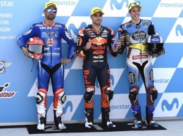 В Арагоне KTM впервые в своей истории стартует с поул-позиции в Moto2