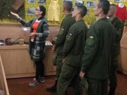 Харьковские гвардейцы посетили исторический музей Покровска