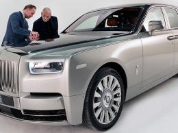 Продажи Rolls-Royce Phantom VIII начнутся в России в начале 2018 года