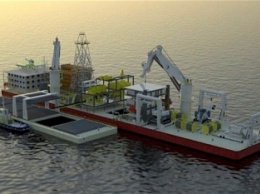 Китай построит первое в мире судно для глубоководной добычи ресурсов к 2019 году