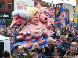В Манчестере прошла многотысячная демонстрация против Brexit