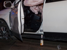 Пьяный водитель стал виновником ДТП в Днепре (Фото/Видео)