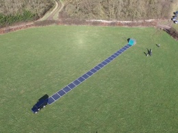 В Великобритании тестируют гибкие солнечные панели