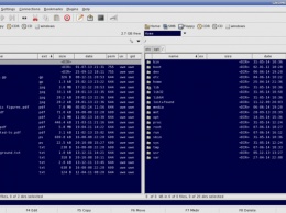 Доступен файловый менеджер GNOME Commander 1.8.0