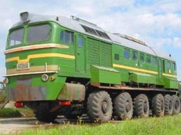 Фотошоп или нет: Российский тепловоз-монстр на автомобильных колесах