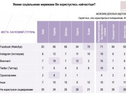 Ученые Одессы больше коллег сидят «Вконтакте»