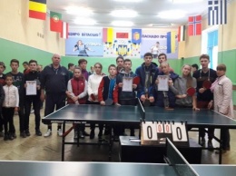 Городские соревнования по настольному теннису состоялись в Каменском