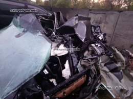 ВИДЕО ДТП на России: водитель Ford Mondeo погиб из-за аквапланирования