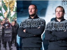 Норвежских лыжников одели в олимпийскую форму с нацистской свастикой