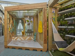 MINI LIVING URBAN CABIN: новую концепцию жилого пространства представили в креативном пространстве A/D/O в Бруклине