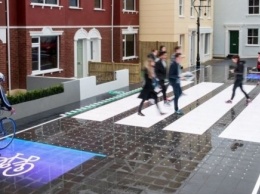 Интерактивный пешеходный переход - будущее автомобильных дорог