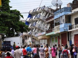В Мексике произошло землетрясение