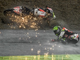MotoGP: Кратчлоу умудрился разбить два мотоцикла за одну гонку в Мотеги