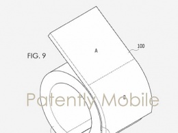 Samsung получила патент на смарт-браслет с гибким дисплеем
