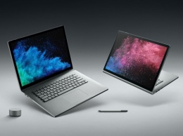 Microsoft представила обновленные Surface Book 2