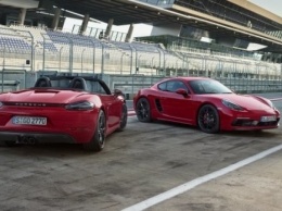 Официально: Porsche представил новый Cayman GTS и Boxster GTS