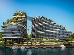 В Днепре появится элитный жилой комплекс со стоянкой для яхт