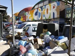 Туристы в Мадриде могут столкнуться с огромными кучами мусора