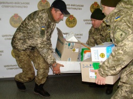 «Симики» передали помощь воинам в Новоайдарский район