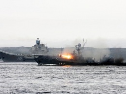 Российские корабли испытали ракетное оружие в Арктике