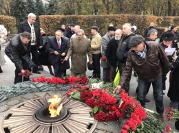 Активисты Движения «Украинский выбор - Право народа» почтили память освободителей Украины от фашистов