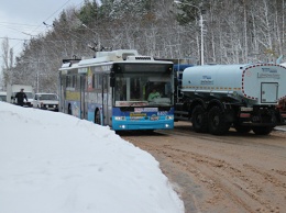 В Крыму предупредили о снегопаде и гололедице