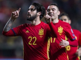 Испания огласила заявку на матчи с Коста-Рикой и Россией