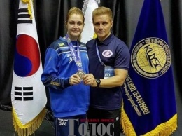 Запорожская спортсменка серебряный призер международного турнира в Корее (ФОТО)