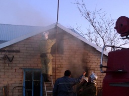 Пожар на Днепропетровщине: в сельсовете сгорели все документы