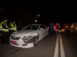 ДТП в Днепре: на дороге столкнулись Volkswagen и Toyota