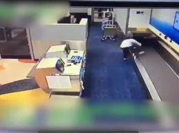 В аэропорту Майами мужчина прокатился на багажной карусели: видео