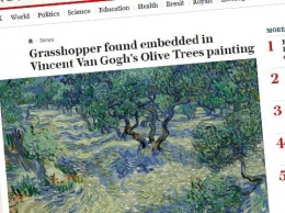 На картине Ван Гога обнаружили "замурованного" кузнечика (ФОТО)