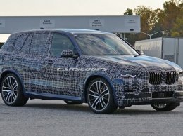 Новый BMW X5 вновь заснят на тестах