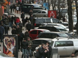 В Киеве «героя парковки» наказали необычным способом. ФОТО