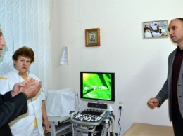 Бериславской центральной райбольнице подарили новый аппарат УЗИ