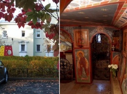 В Петербурге обнаружена квартира с собственной церковью, расписанной фресками в византийском стиле