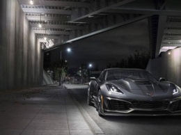 Chevrolet показала на фото мощнейший Corvette