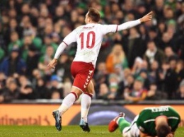 Эриксен забил три гола Ирландии и вывел Данию на ЧМ-2018: смотреть голы