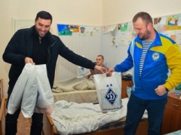 ФК «Динамо» (Киев) продолжает заботиться о раненых воинах-героях